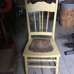 Vintage wooden chair