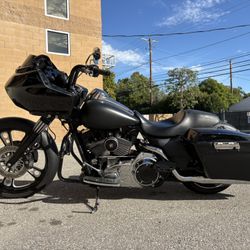 13 Custom Road Glide/FLTRXS Raked Frame 23” Rim