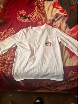 Chrome Hearts Multi Color Cross Long Sleeve Tee White Size Medium 🔥