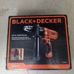 Black And Decker Drill With Case