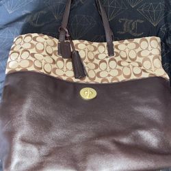 Coach Purse Minor Flaws Otherwise Good Condition 