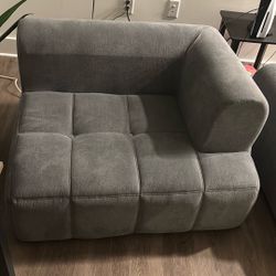Grey Loveseat
