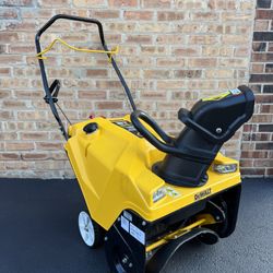 Dewalt 21in E-Gov Single Stage Snow Blower 