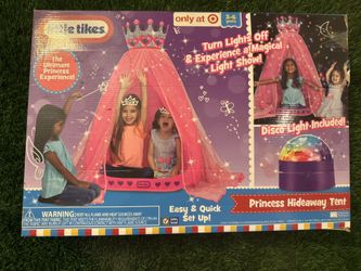 Little Tikes Princess Experience Tent With Disco Light