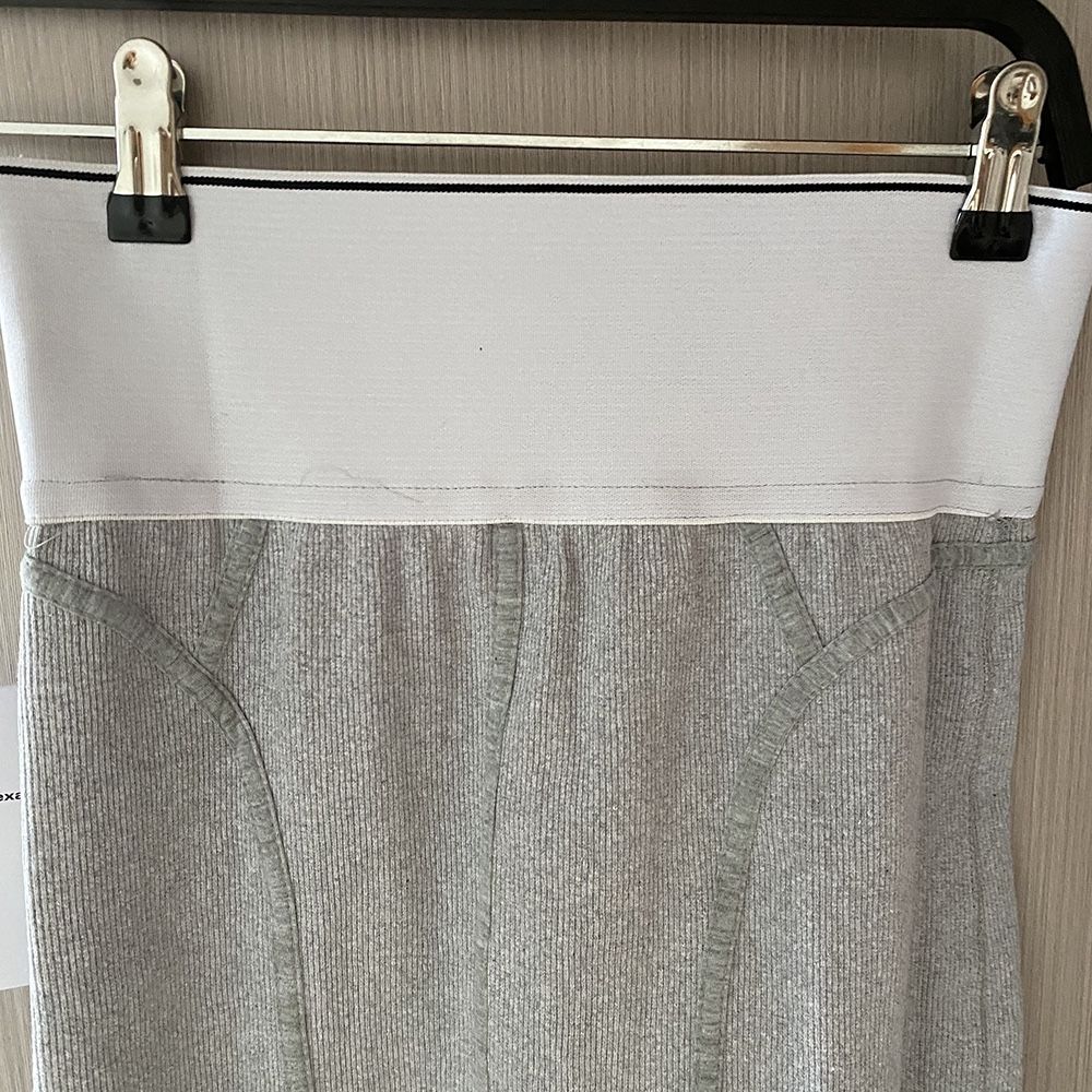 Alexander Wang Logo Elasticated Waist Mini Skirt