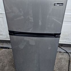 2 Door Mini Fridge Refrigerator 