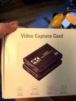 4K HDMI Video Capture Card