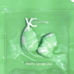 YC Collection Marble Sponge Duo Makeup Sponge Set Retail $20 B4tax Sephora 