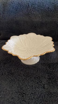 Vintage Lenox footed candy dish