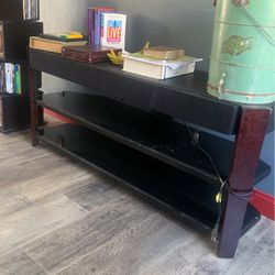 Tv Stand With Sound Bar 