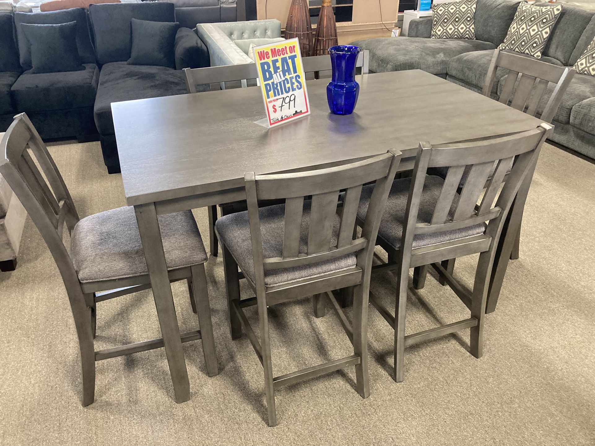Dining Set ♥️ $799! Easy Financing !