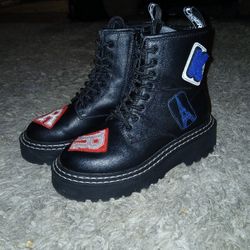 Karl Lagerfield Combat Boots