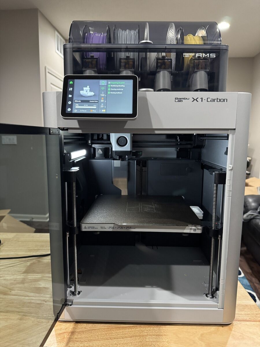 Bambu-lab-x1-carbon-3d-printer With A.M.S