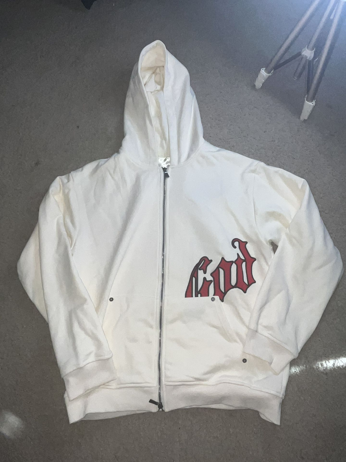 Godspeed OG Cream Hoodie Size Large
