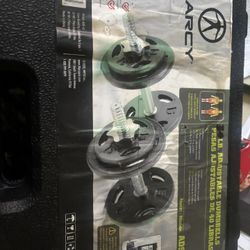 Marcy 30 Pounds Adjustable Dumbbells please read the descriptio