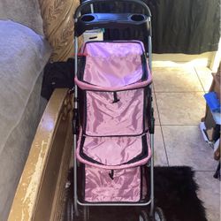 Dog Double Stroller 