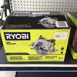 Ryobi Circular Saw With Laser