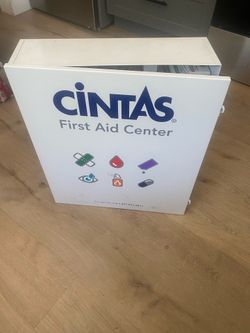 Fully Stocked Cintas First aid Cabinet $300 OBO