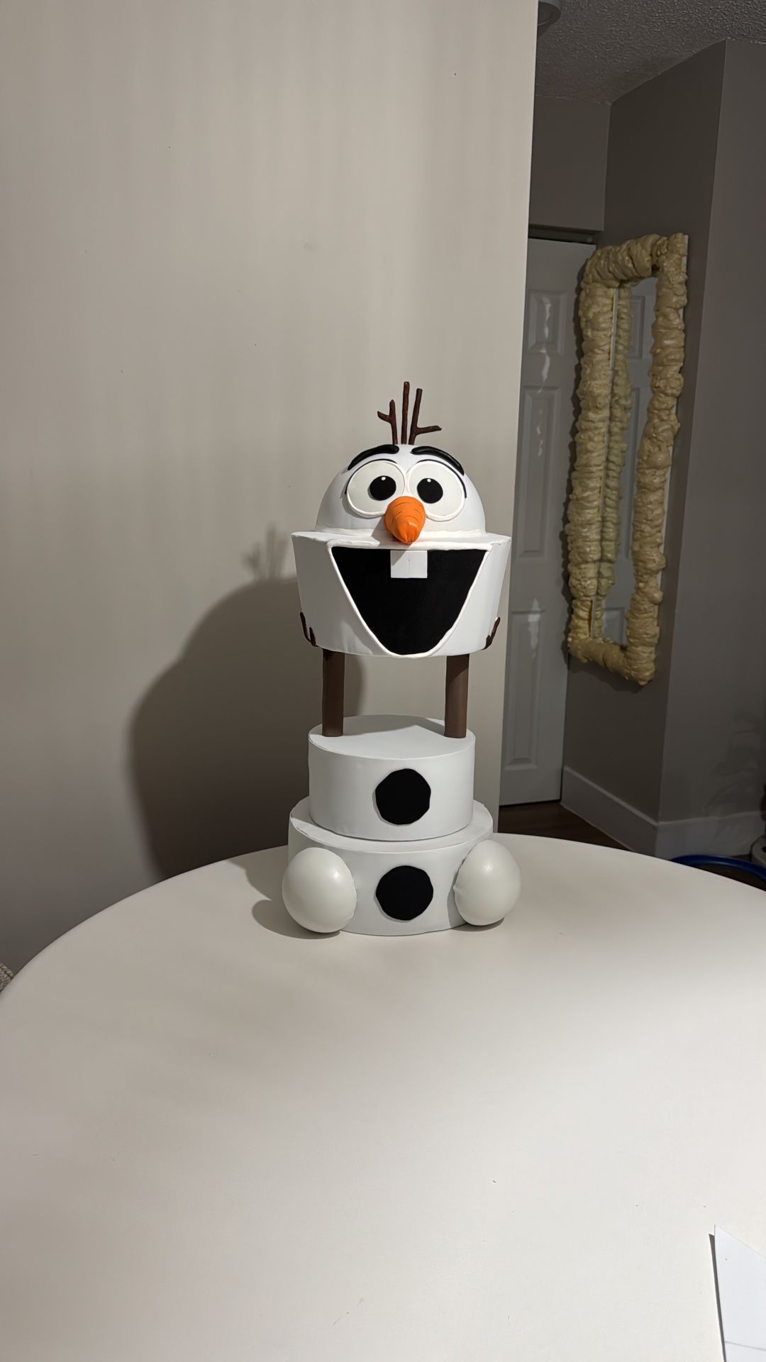 Fake Cake Olaf Frozen