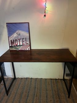 47” Wooden Desk