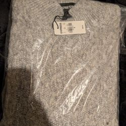 New Express Cable Knit Sweater 