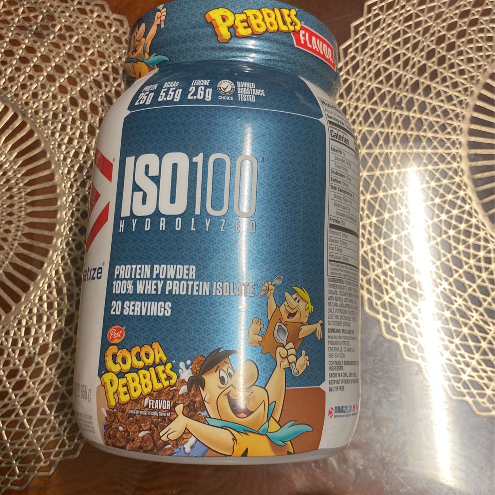 ISO 100 Coco Pebbles Protein
