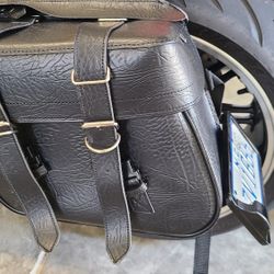 Custom Saddlebags For Motorcycle, Easy on/off