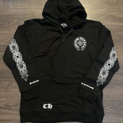 Chrome heart Black Hoodie For men