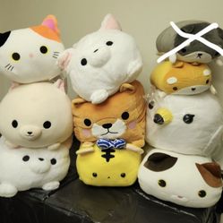 Large Animal Themed Plush Bundle