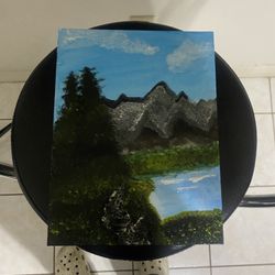 Painting A Mountain And Water 5$