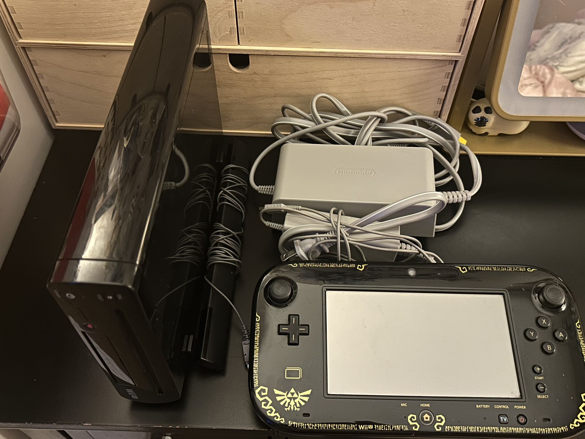 Wii U Deluxe Console With Gamepad Nintendo Zelda Edition
