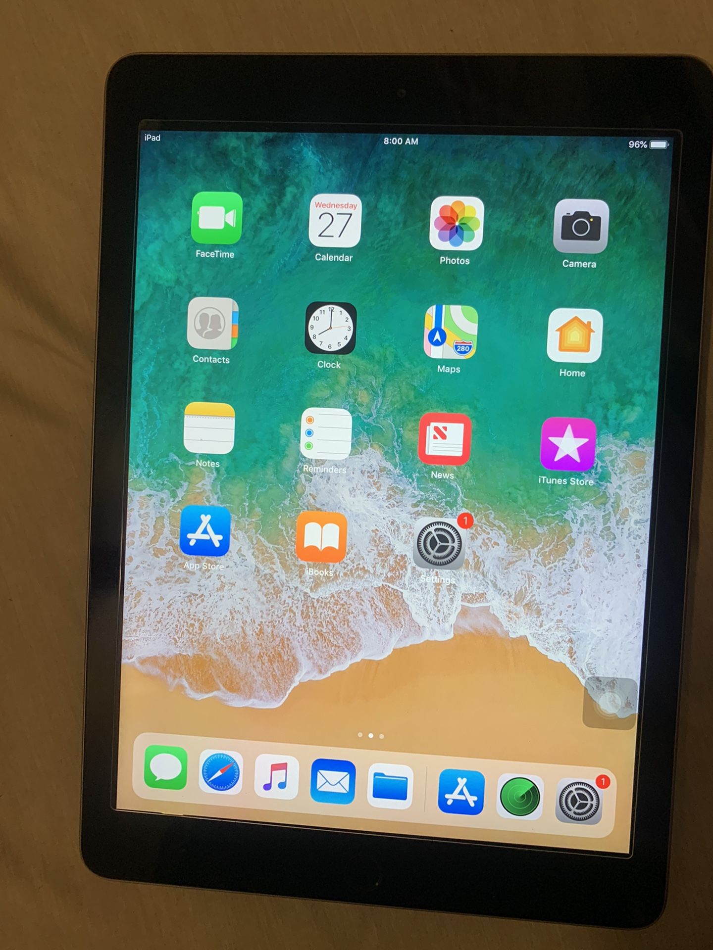 Ipad 6th Generation 32gigs Great Condition For $160