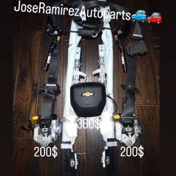 Chevy Silverado 2022 Seatbelts And Crew Cab Curtains Truck Parts