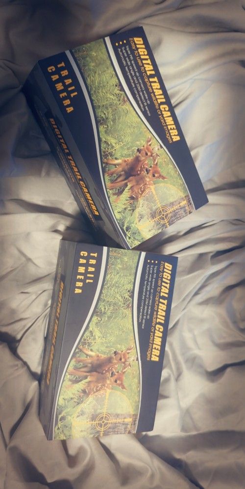 2 New Trail Cameras -- BRAND NEW