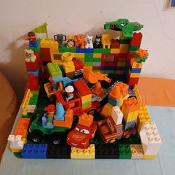 Duplo Lego Toys For Kids Mix Lot Cars, Animals