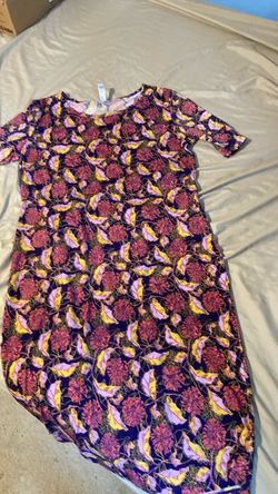 Fall colored lularoe dress