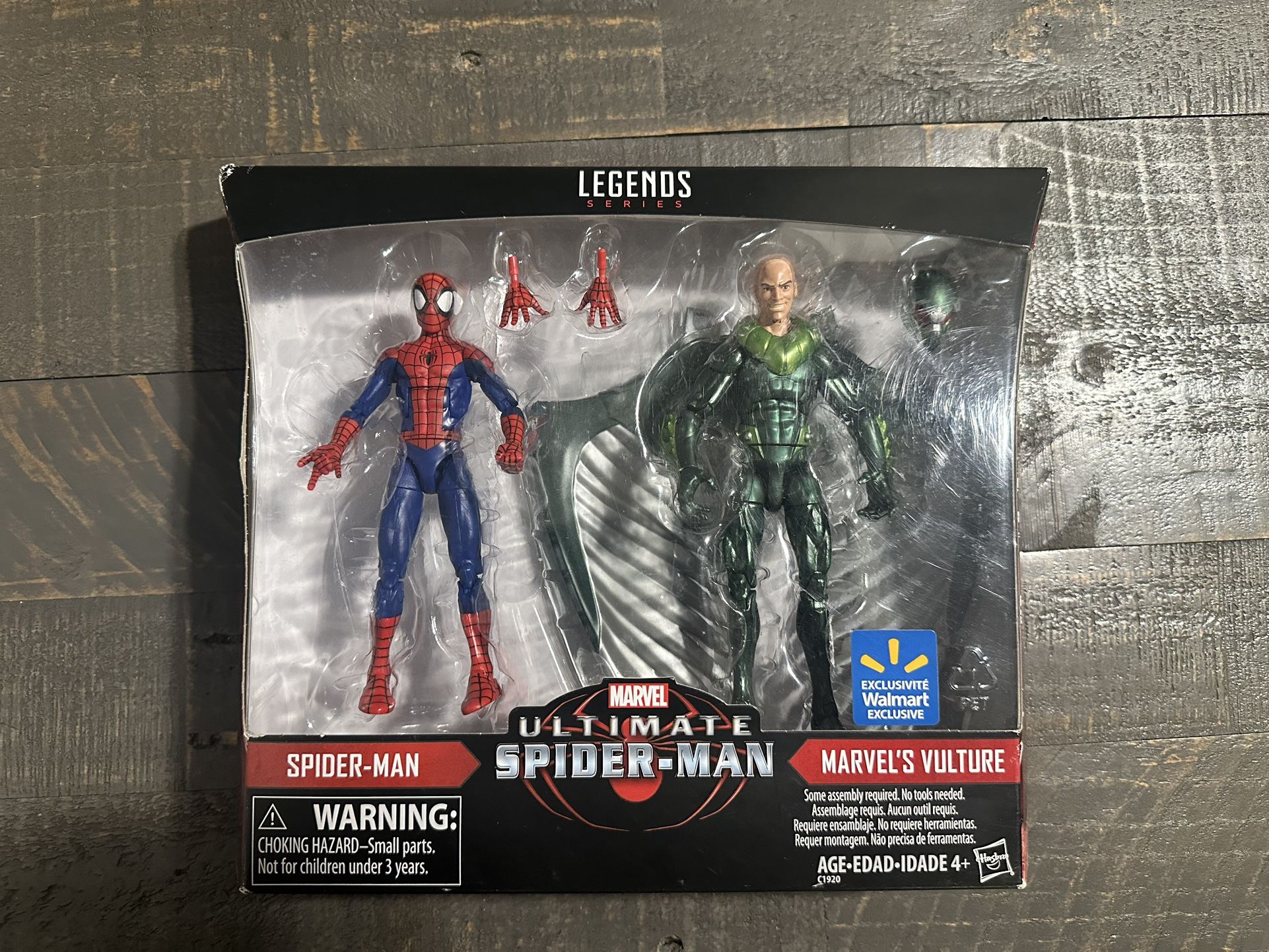 Marvel Legends Ultimate Spider-Man & Vulture 2 Pack Figures