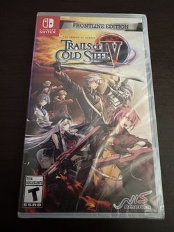 Trails of Cold Steel IV Frontline Edition (New) $60