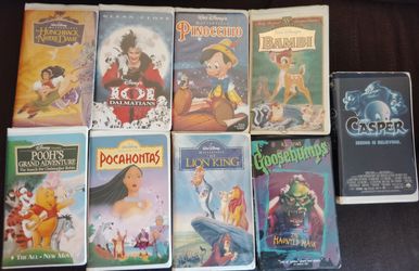 Disney VHS Videos