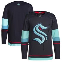 Seattle Kraken Adidas Home Authentic Prime green Jersey