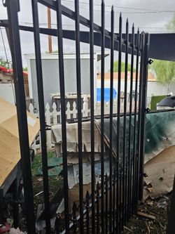 Puerta para patio