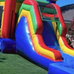 Bounce House Water Slide Combo
