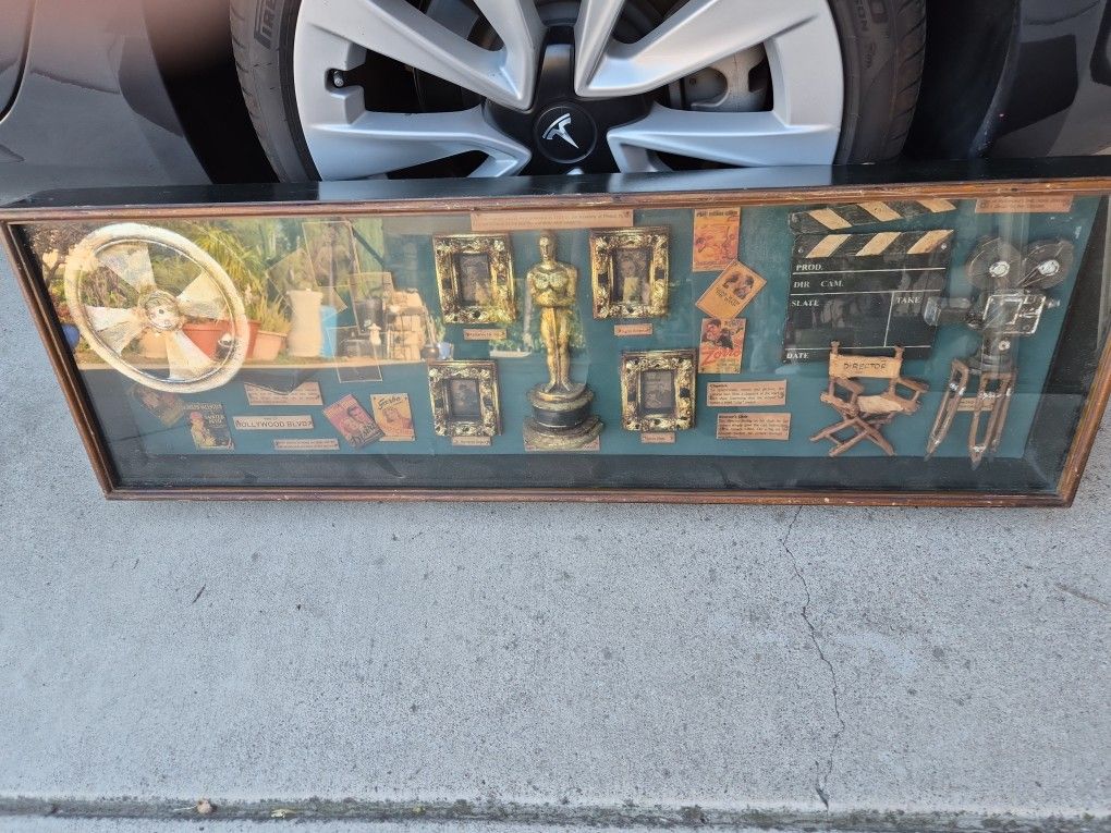 English Film Industry Display Case