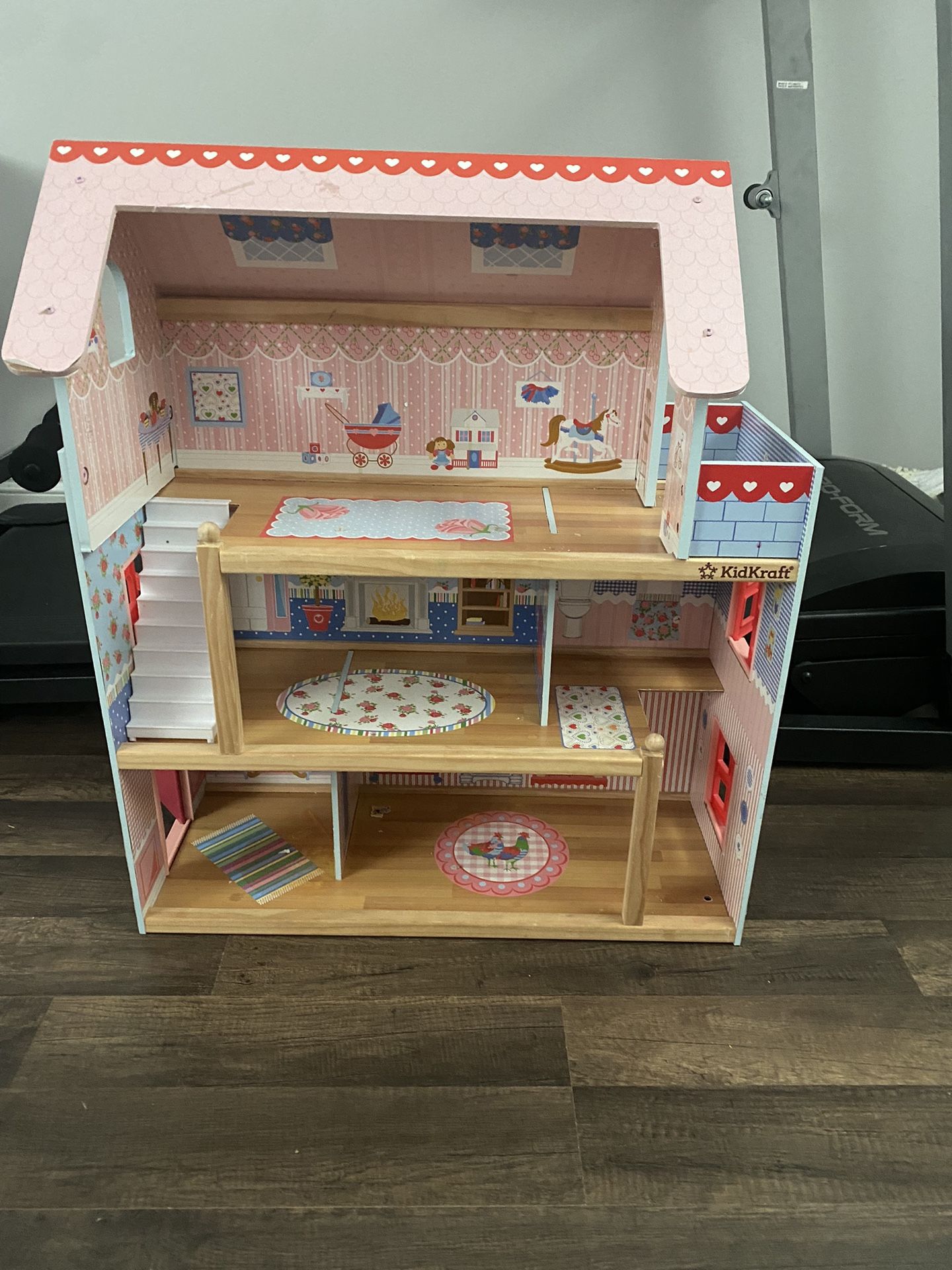 Wooden Dollhouse 