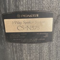 Pioneer  Floor Speakers