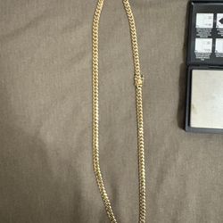 Gold Cuban Chain 