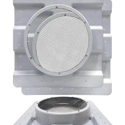 AdaptAIR Roof Turbine Vent (2 Pack) 12 inch Roof Vent Adapter