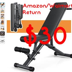 Used Weight Bench Return From Amazon/Walmart