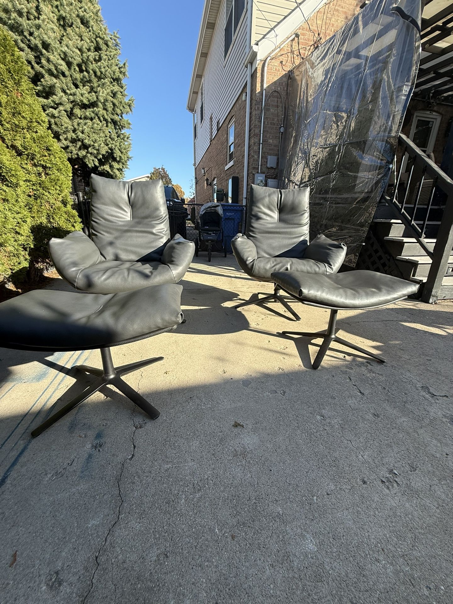 COR Armchair And Foot Rest