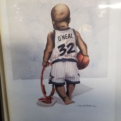 Shaq Oneal Print